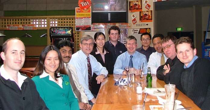 Paul Hughes' team at PEI Education New Zealand